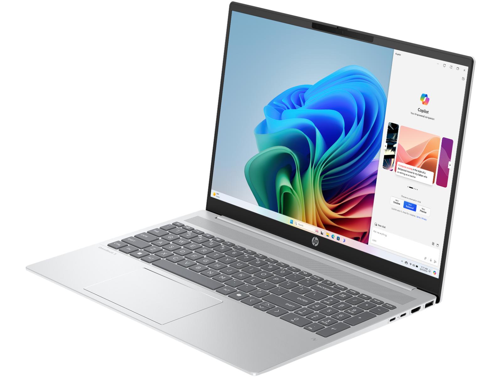 HP OmniBook 5 Next Gen AI AMD Ryzen AI 5 processor 2K IPS 300 nits display with AMD Radeon 840M Graphics 16 GB LPDDR5x 7500