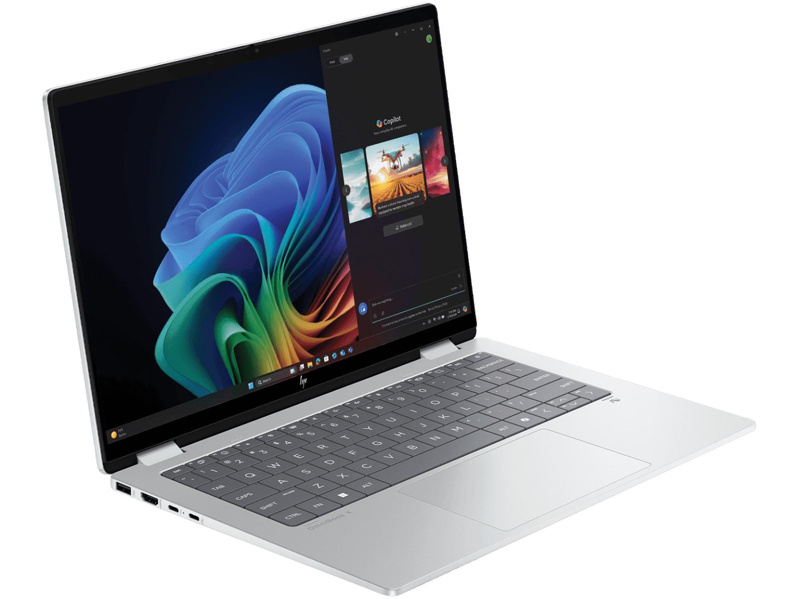 HP OmniBook X Flip Next Gen AI PC Intel Core Ultra 5 processor UWVA touch display with Intel Arc Graphics 16 GB LPDDR5x 8533