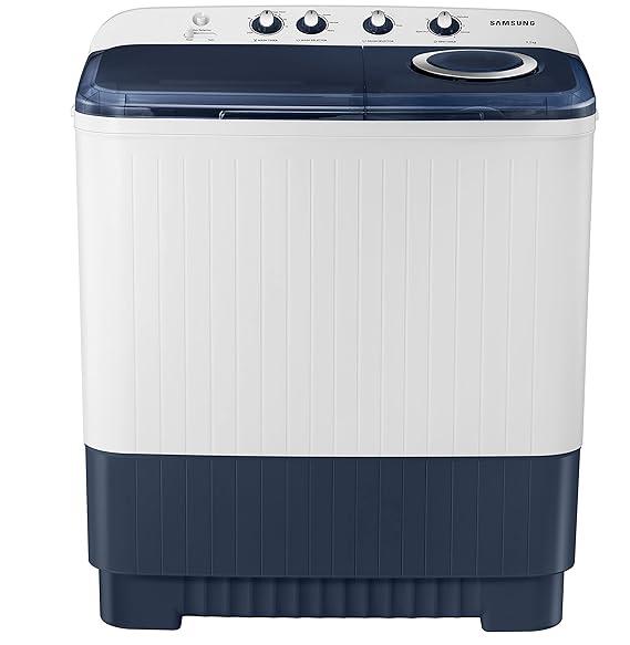 Samsung 9.5 kg 5 Star Hexa Storm Pulsator Semi Automatic Top Load Washing Machine Appliance WT95A4200LL TL Air Turbo Drying...