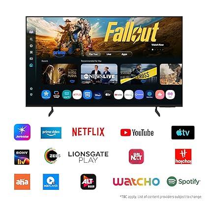 Samsung 108 cm 43 inches Crystal 4K Ultra HD Smart LED TV UA43U8400FULXL Black