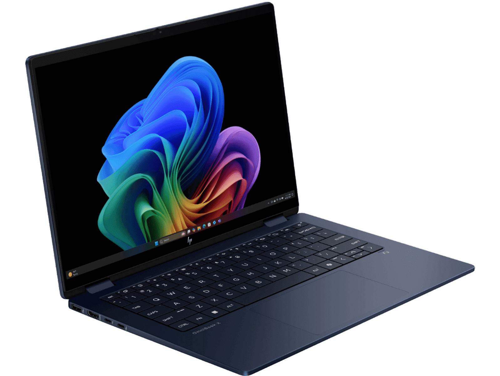 HP OmniBook X Flip Next Gen AI PC Intel Core Ultra 7 processor UWVA touch display with Intel Arc Graphics 16 GB LPDDR5x 8533