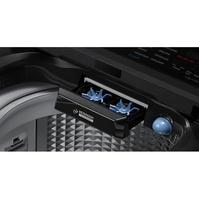 Samsung 10.0 5 star Fully Automatic Top Load Washing Machine WA10BG4686BVTL Black Caviar
