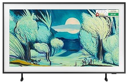 Samsung 125 cm 50 inches The Frame Series 4K Ultra HD Smart QLED TV QA50LS03FAULXL Black