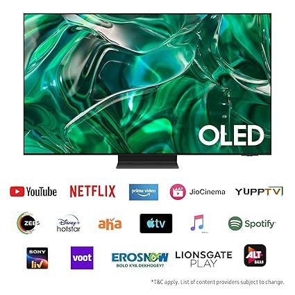 Samsung 163 cm 65 inches 4K Ultra HD Smart OLED TV QA65S95CAKLXL Titan Black