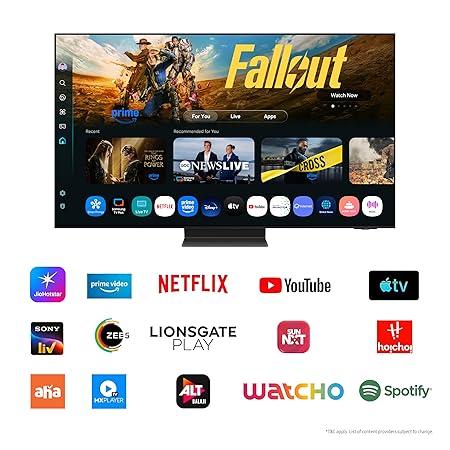 Samsung 163 cm 65 inches 4K Ultra HD Smart OLED TV QA65S95FAULXL Graphite Black