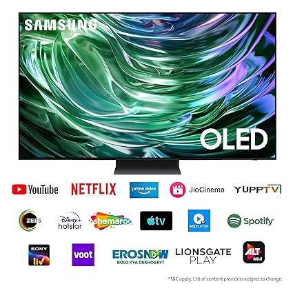 Samsung 210 cm 83 inches 4K Ultra HD Smart OLED TV QA83S90DAEXXL Graphite Black