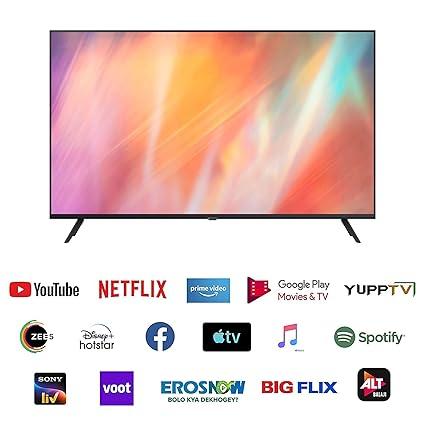 Samsung 43 Inch 4k Ultra HD LED Android Smart LED TV 43AU7600 Black