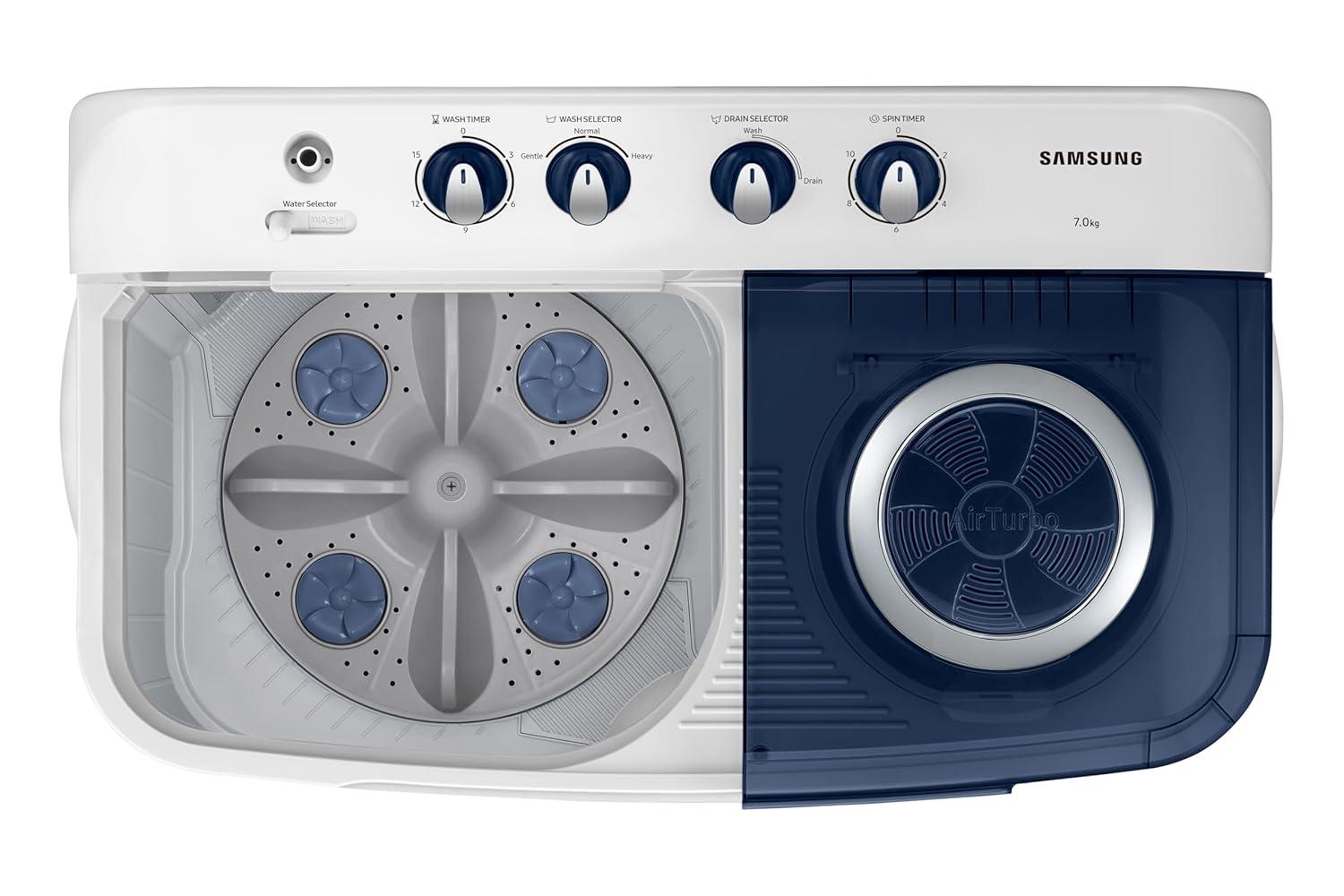 Samsung 7 kg Semi Automatic Top Load Washing Machine WT70C3200LL TL