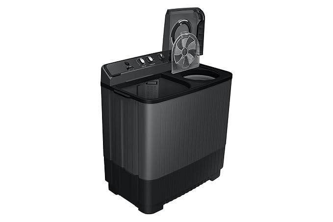 Samsung 7.5 Kg 5 Star Semi Automatic Top Load Washing Machine WT75B3200GD TL DARK GRAY