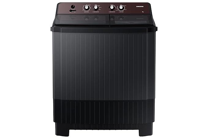 Samsung 8 5 Star Semi Automatic Top Load Washing Machine Appliance Wt80b3560rb Tl Dark Gray